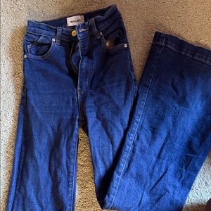 ROLLA'S Deep Blue Flare Jeans